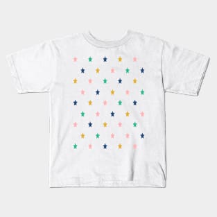 Pattern Stars Colors Kids T-Shirt